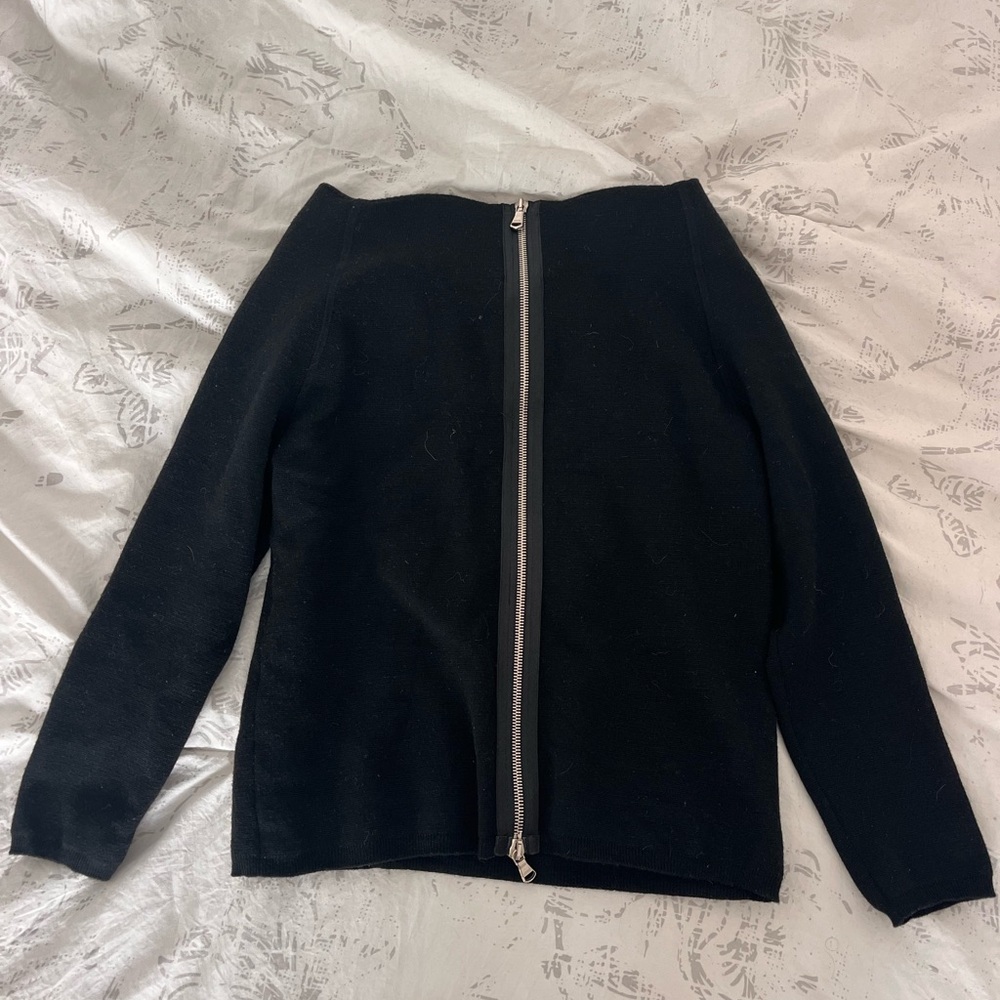 Designer Kaufman Franco black zip up